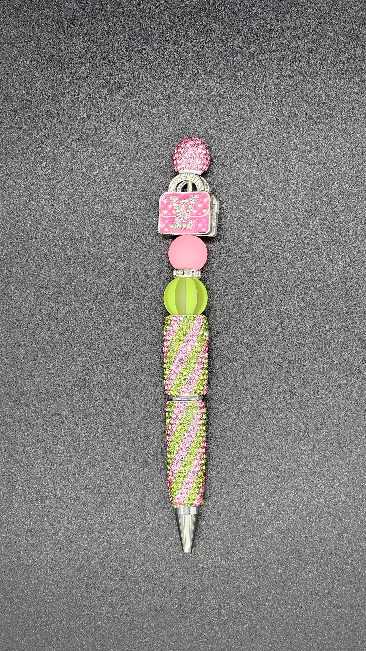 Bling Pen-Pink/Green