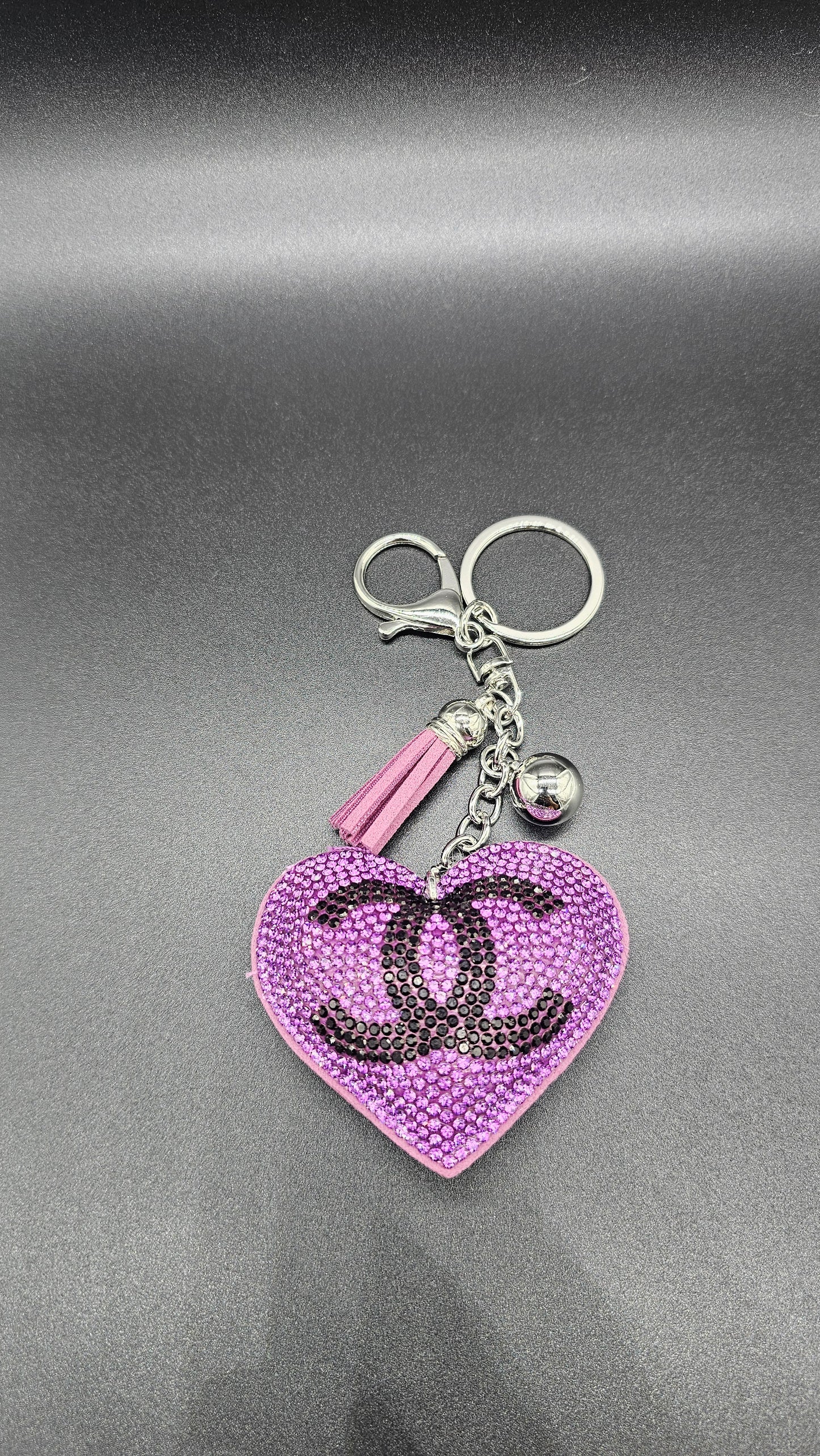 C Heart -Bag Charm