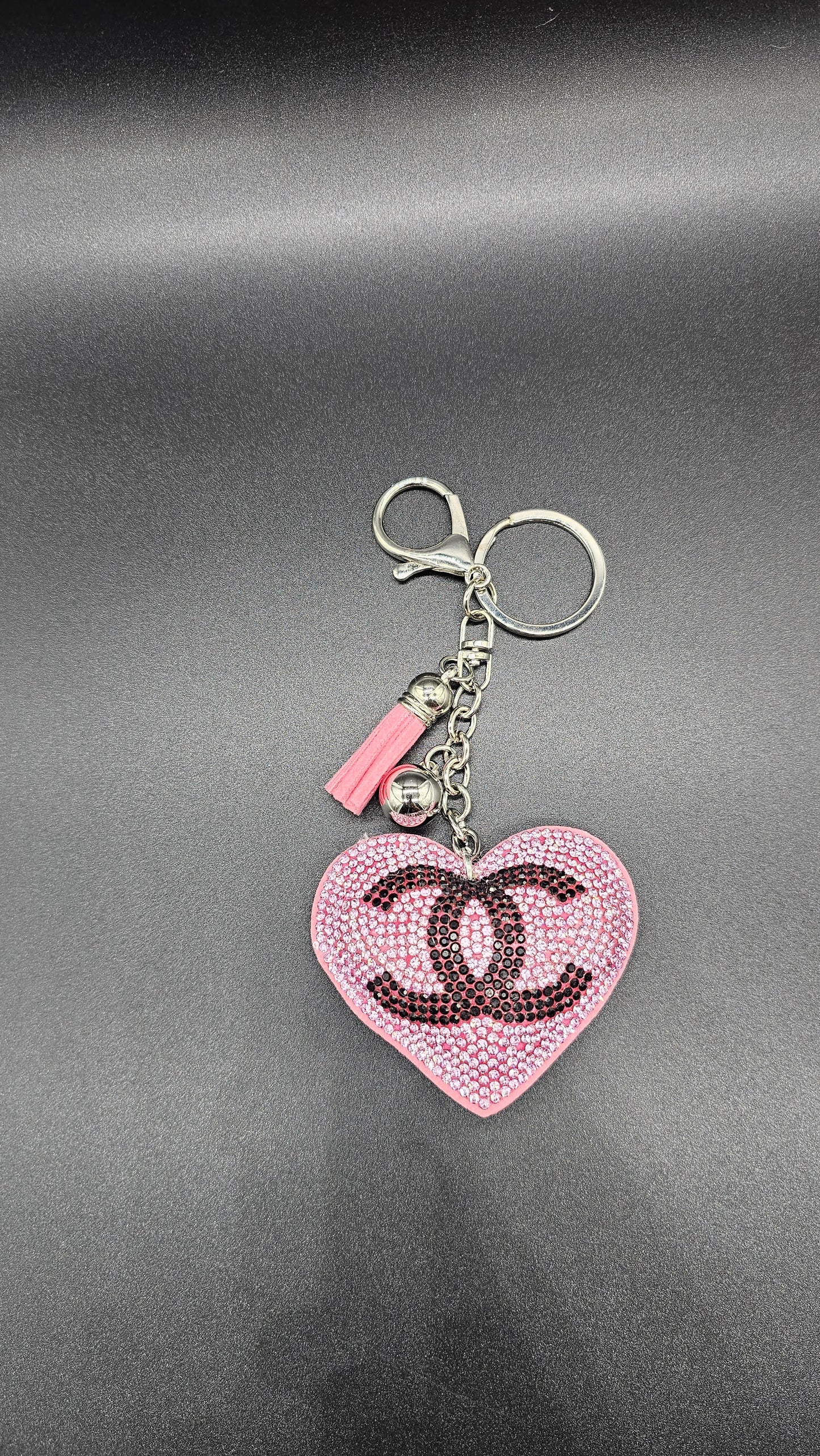 C Heart -Bag Charm