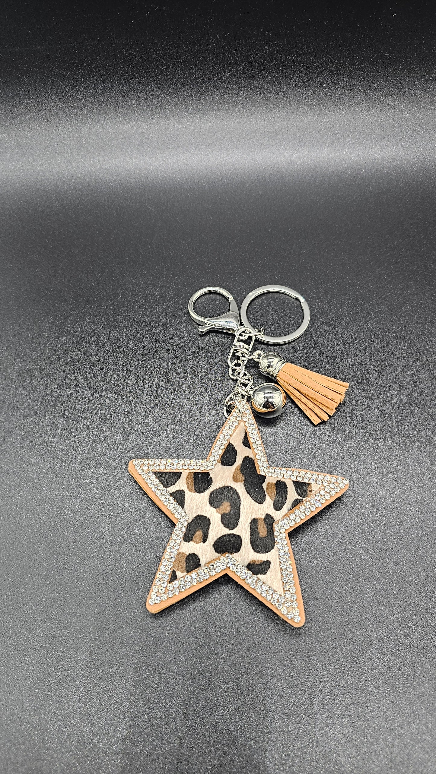 Star: Animal Print-Bag Charm