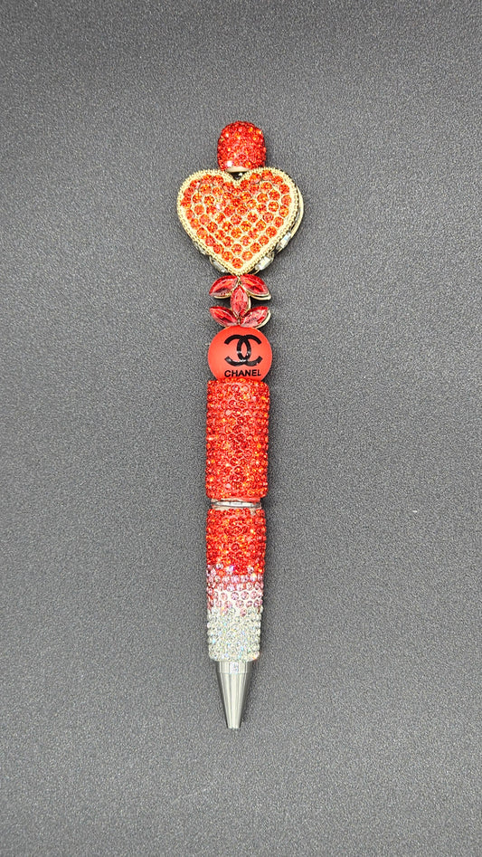 Bling Pen- Red Heart C